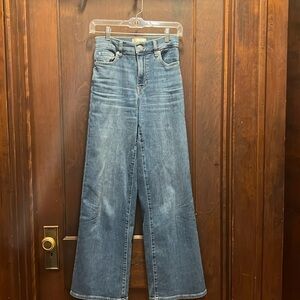 Frame Le Slim Palazzo Jeans sz 25, color: Drizzle